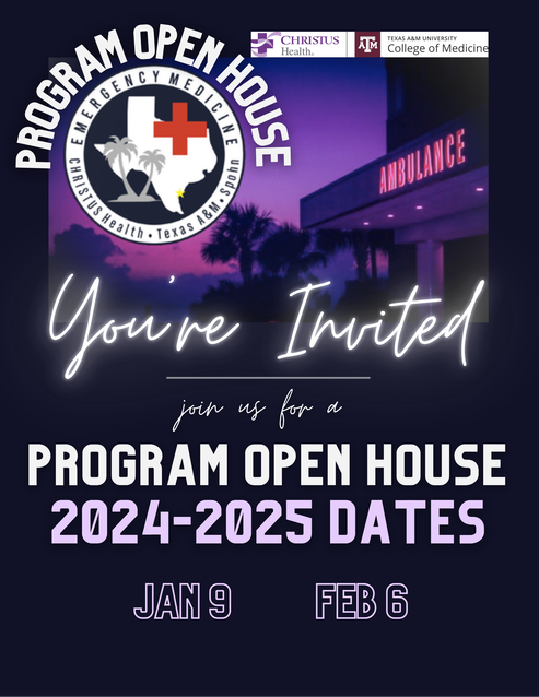 CCEMRP Open House Dates 2025